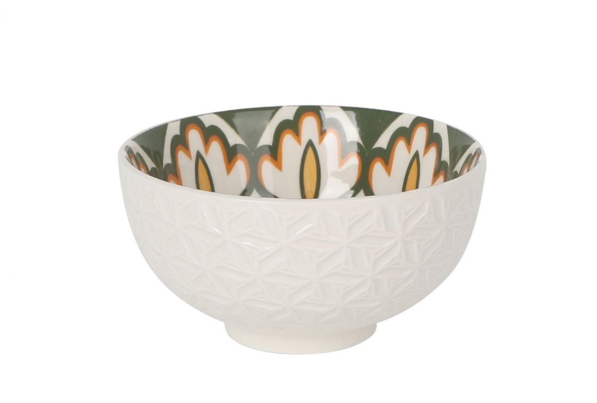 Сет японски купи LA MEDITERRANEA, 11.5x6cm, порцелан, 6 бр