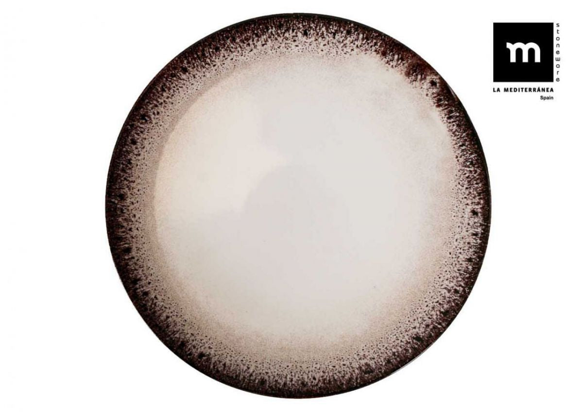 Кръгло плато LA MEDITERRANEA Barx, 33 cm, порцелан