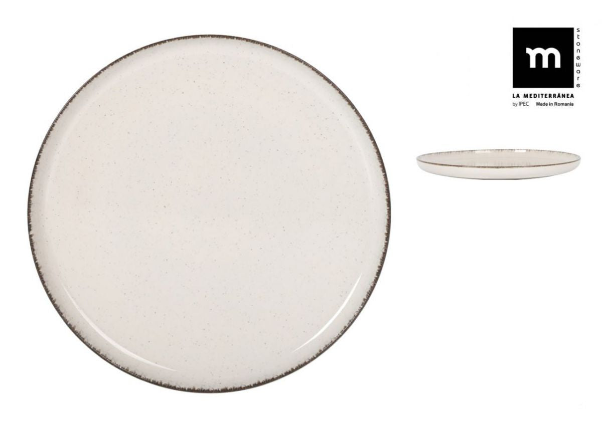 Кръгло плато LA MEDITERRANEA Anllo, 32 cm, порцелан