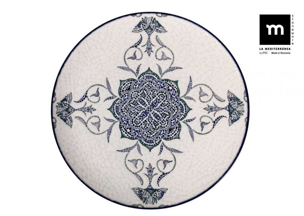 Основна чиния LA MEDITERRANEA Rosetta, 33 cm, порцелан