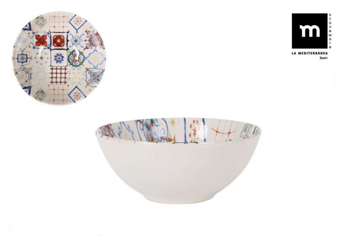 Дълбока купа LA MEDITERRANEA Lore, 16 cm, порцелан