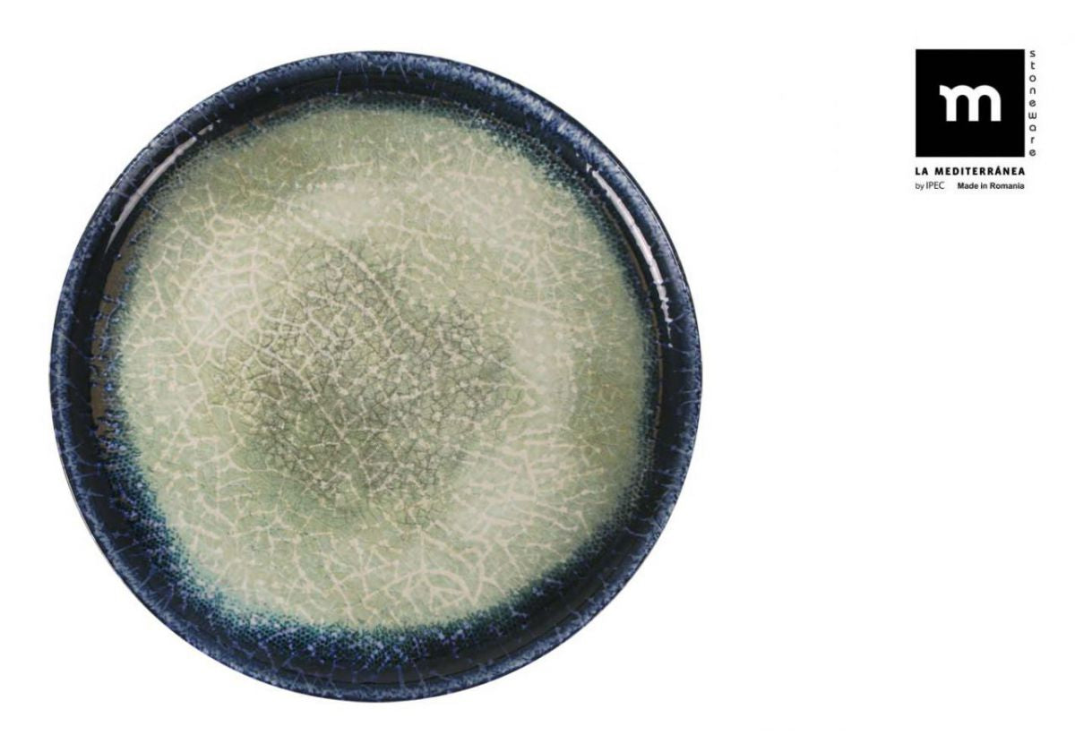 Кръгло плато LA MEDITERRANEA Olaf, 32 cm, порцелан