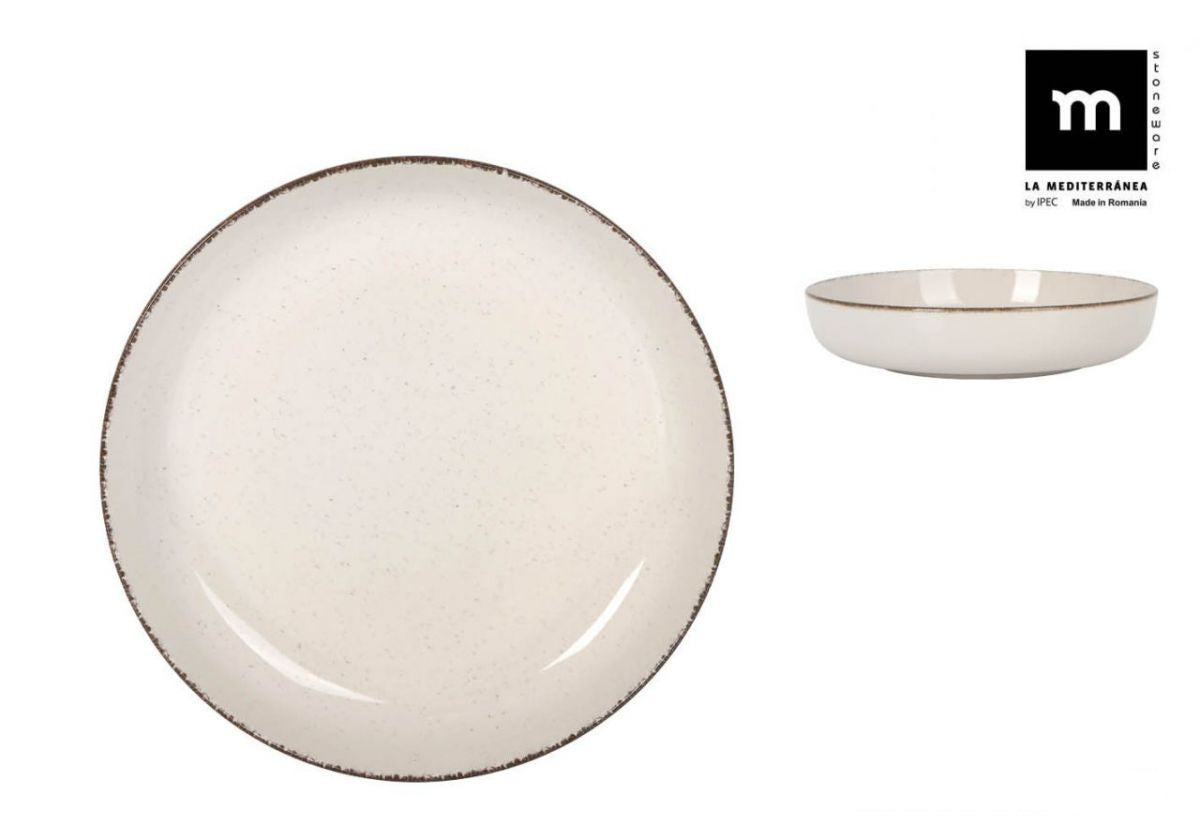 Дълбока чиния LA MEDITERRANEA Anllo, 23 cm, порцелан