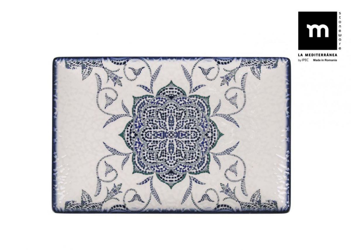 Плато LA MEDITERRANEA Rosetta, Порцелан