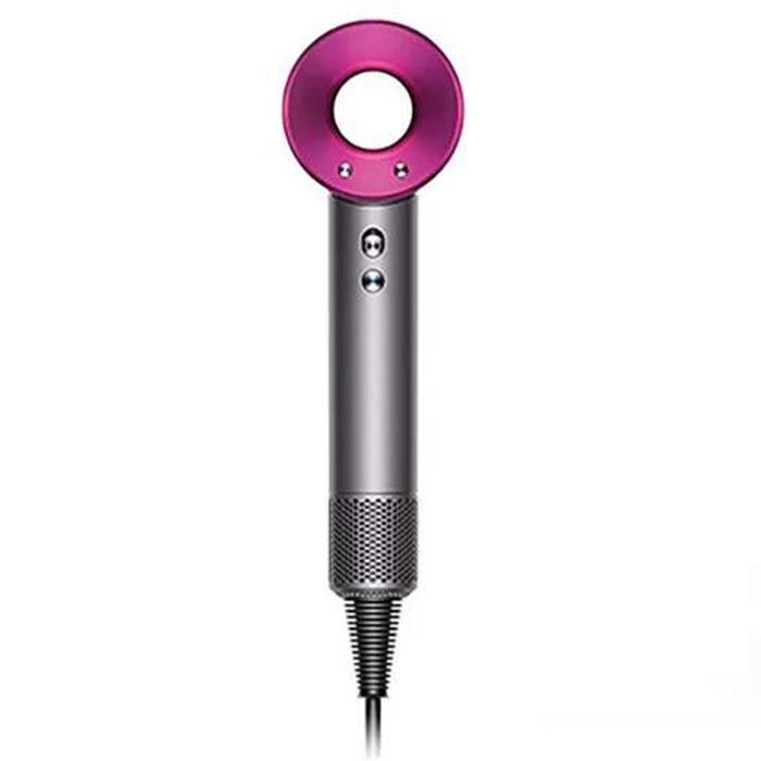 Сешоар Dyson Supersonic HD07 Iron/Fuchsia Edition, 1600W, Сив/Розов