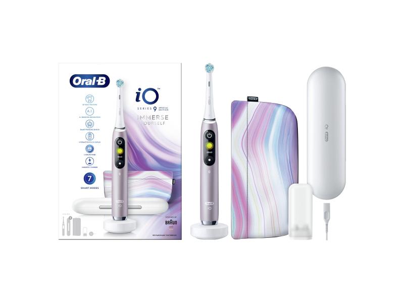 Електрическа четка за зъби Oral-B iO-9 Special Edition, Розов
