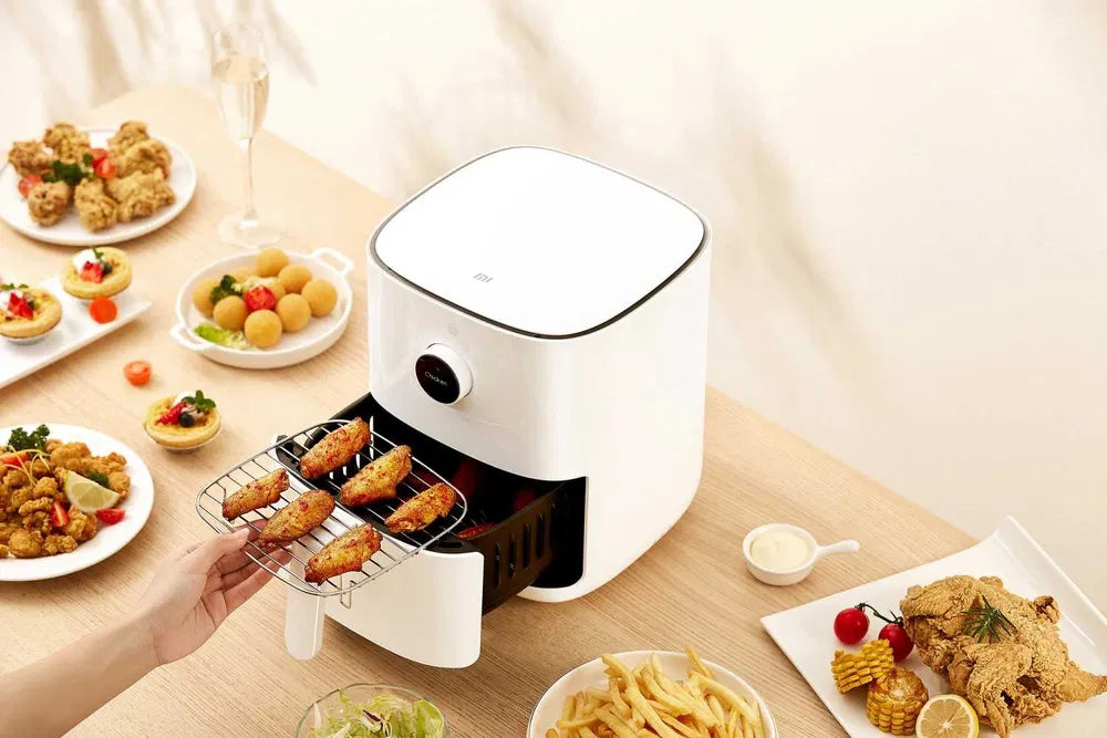 Фритюрник без мазнина Xiaomi Mi Smart Air Fryer BHR4849EU, 1500W, 3.5 л, 8 програми, Бял