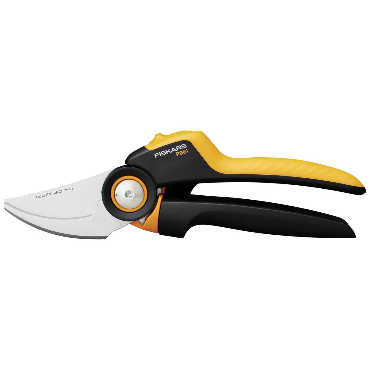 Градинска ножица Fiskars X-series P961, Стоманено острие