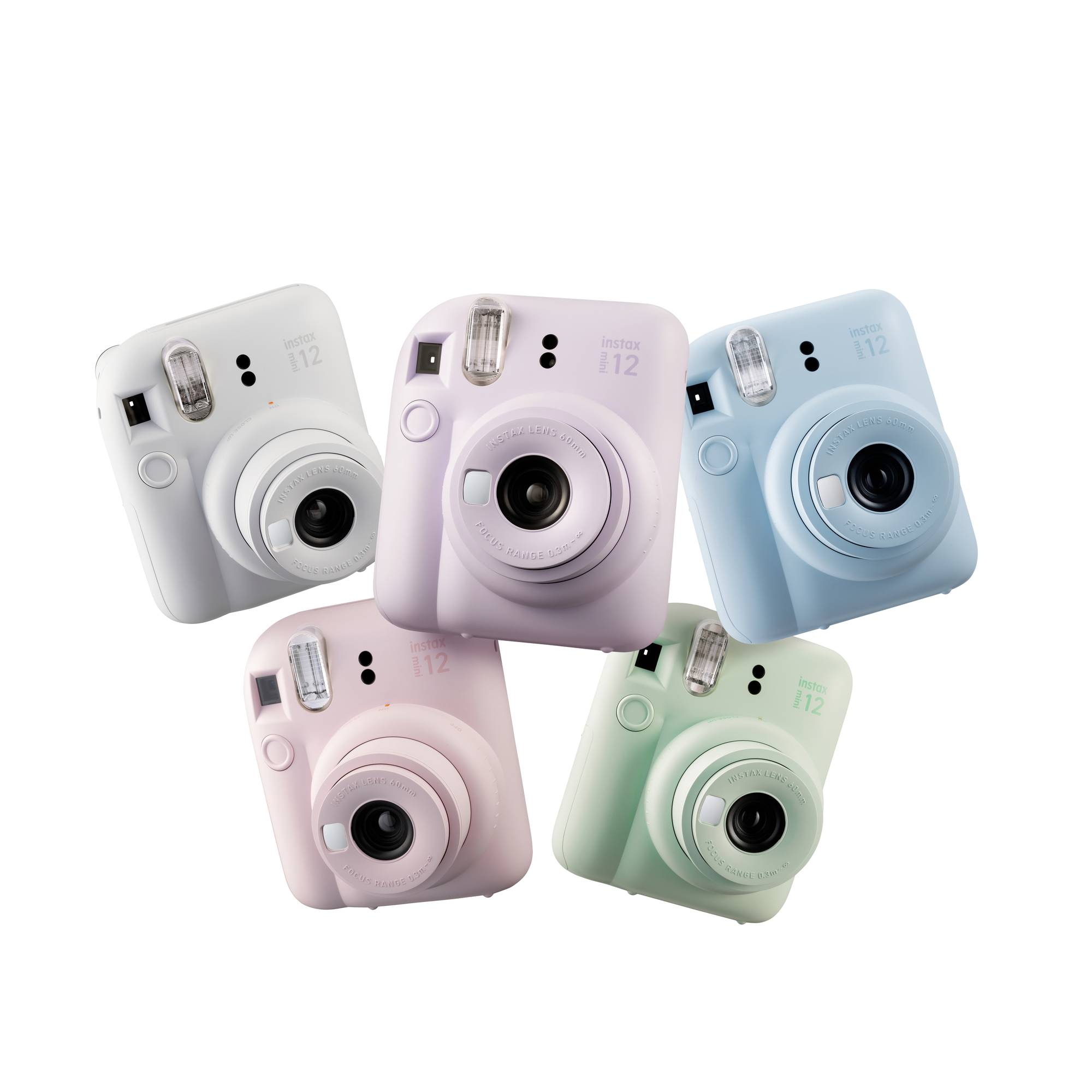 Фотоапарат за моментни снимки FujiFilm Instax Mini 12 Pastel Blue