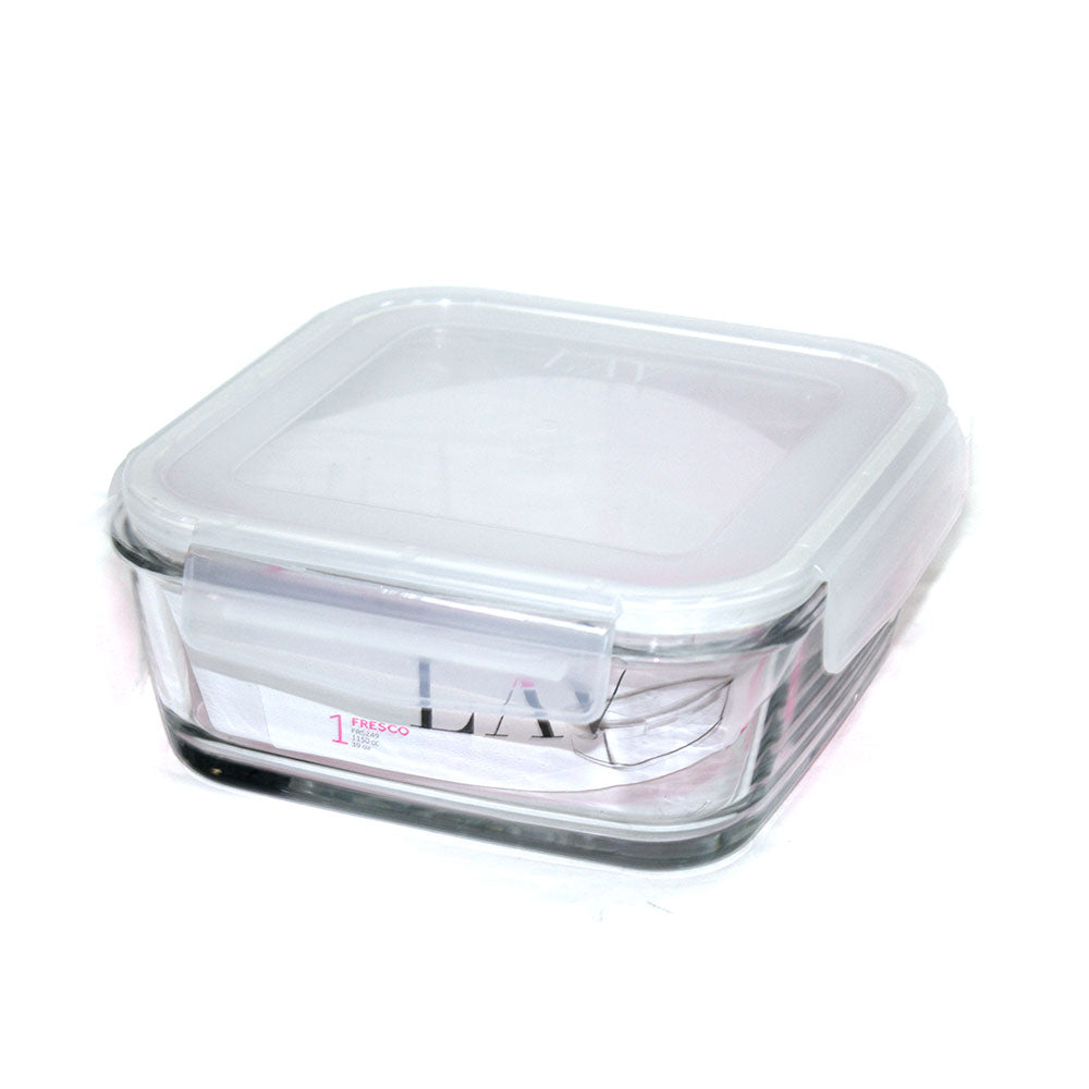 Стъклена кутия LAV Fresco, 1150 мл, Прозрачен капак