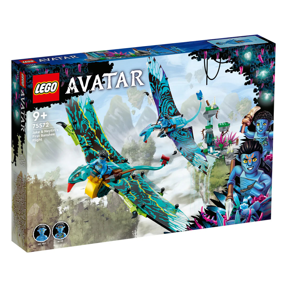 LEGO® Avatar First Flight with Jake and Neytiri's Banshee 75572, 572 части