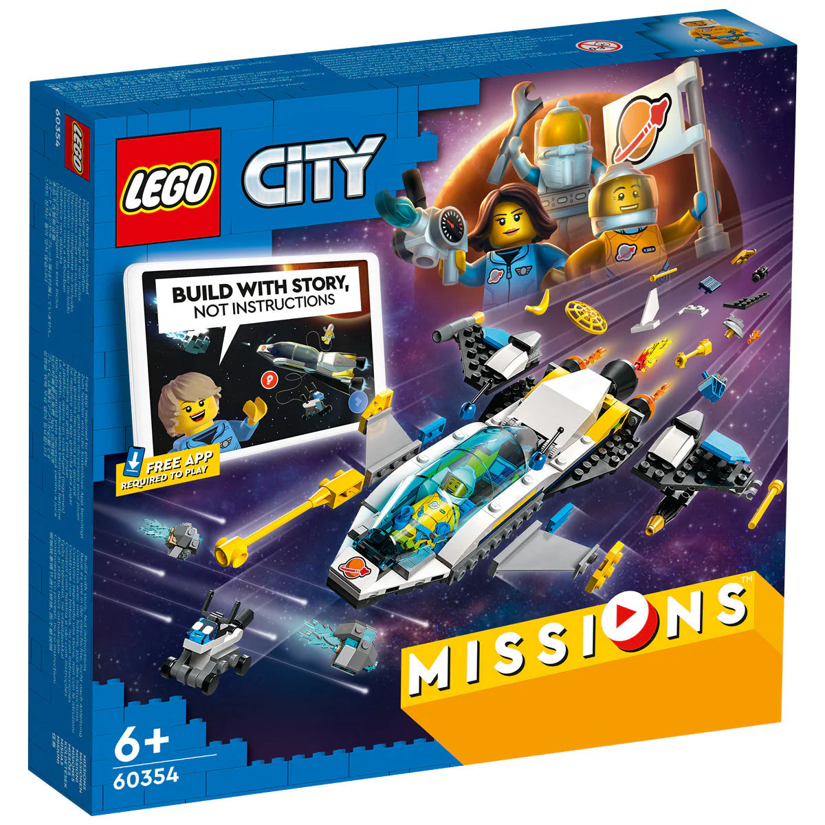 LEGO® City - Космически мисии за изследване на Марс 60354, 298 части