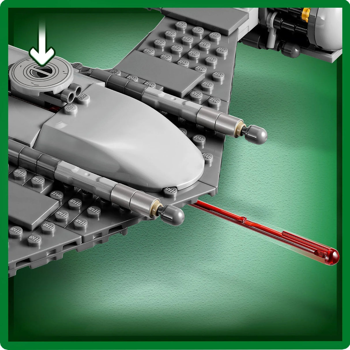 LEGO® Star Wars - Изтребител N-1 на мандалорианеца 75325, 412 части