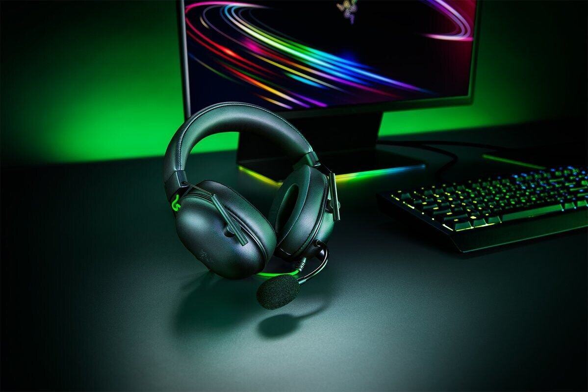 Геймърски слушалки Razer BlackSharkV2 X, Черен