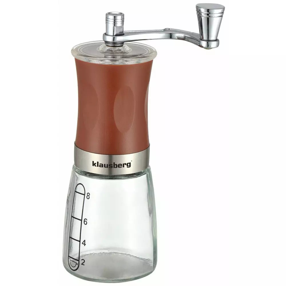 Кафемелачка Klausberg 7176, Керамичен механизъм, Стъклен резервоар