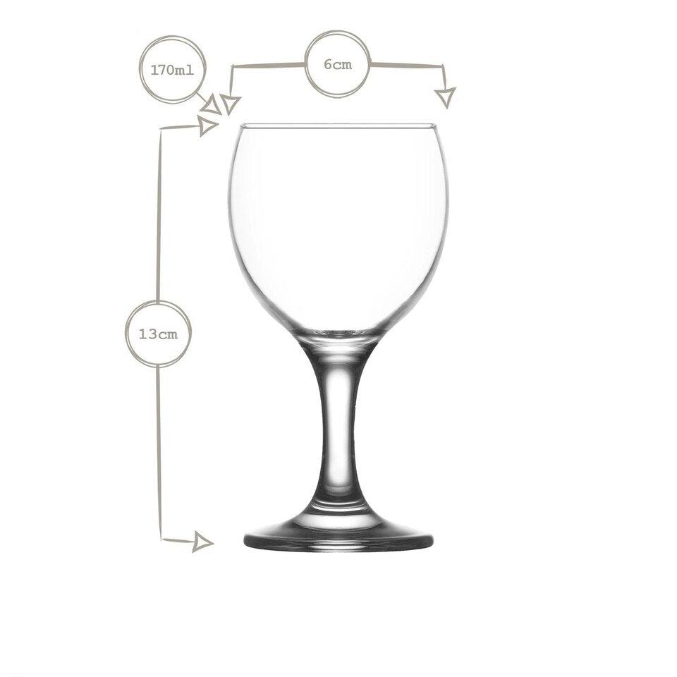 Сет чаши за ракия LAV Misket, 170 мл, 6 бр