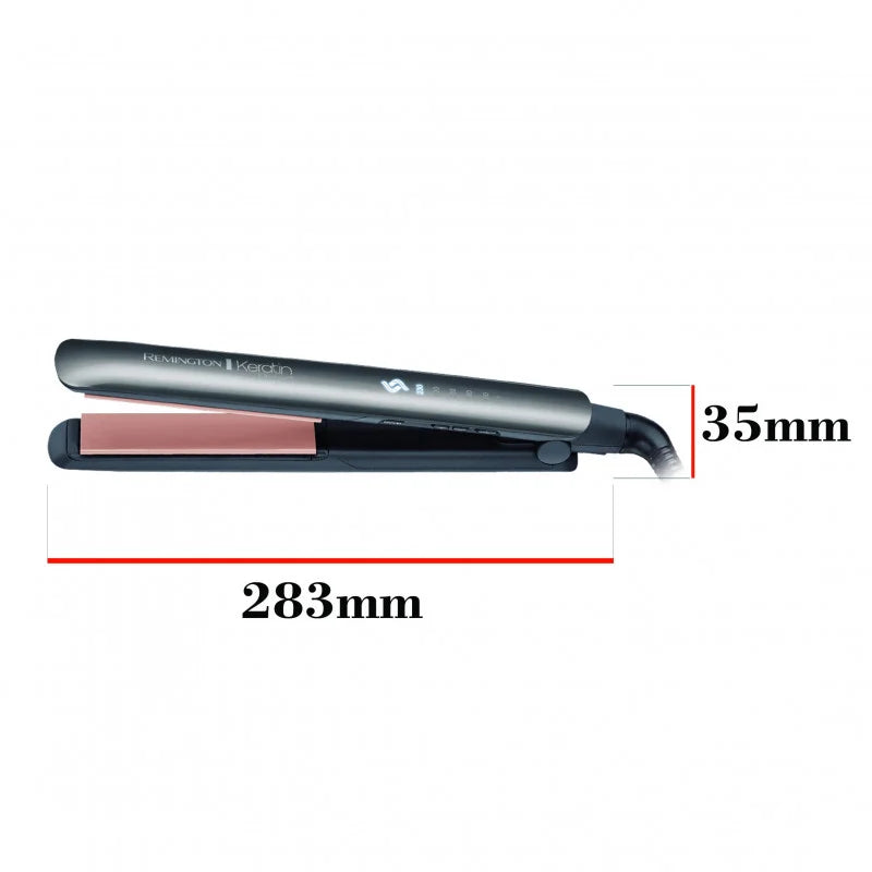 Преса за коса Remington Keratin Protect S8598, Керамично покритие, 230°C, Сив