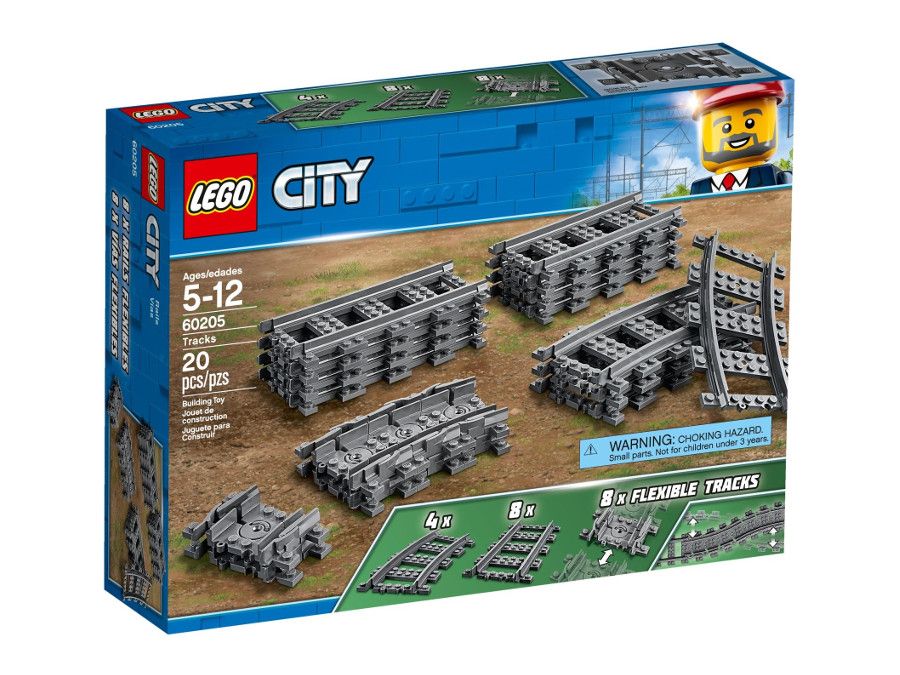 LEGO® City - Релси 60205, 20 части