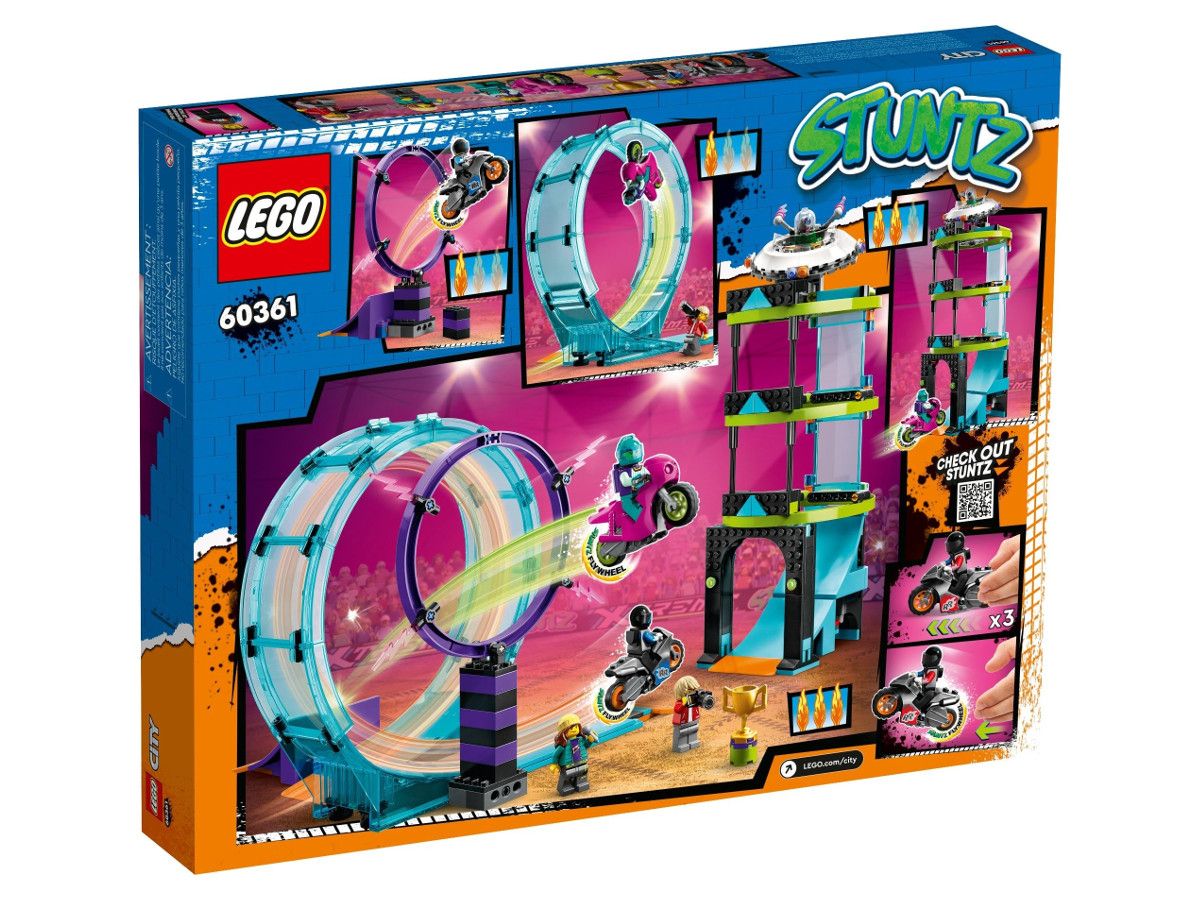 LEGO® City - Предизвикателство за съвършена каскада 60361, 385 части