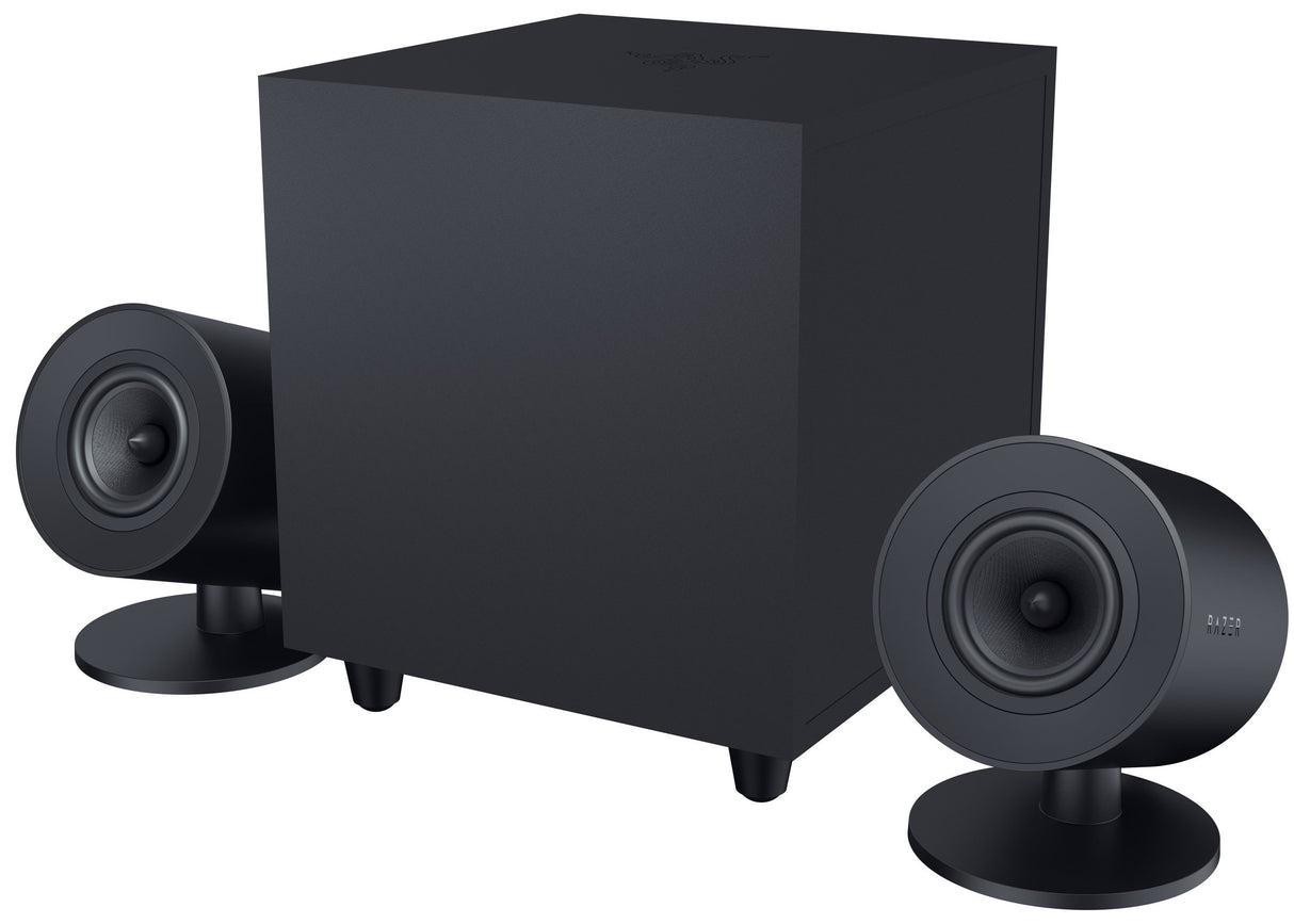 Тонколони Razer Nommo V2, Bluetooth/USB, Черен