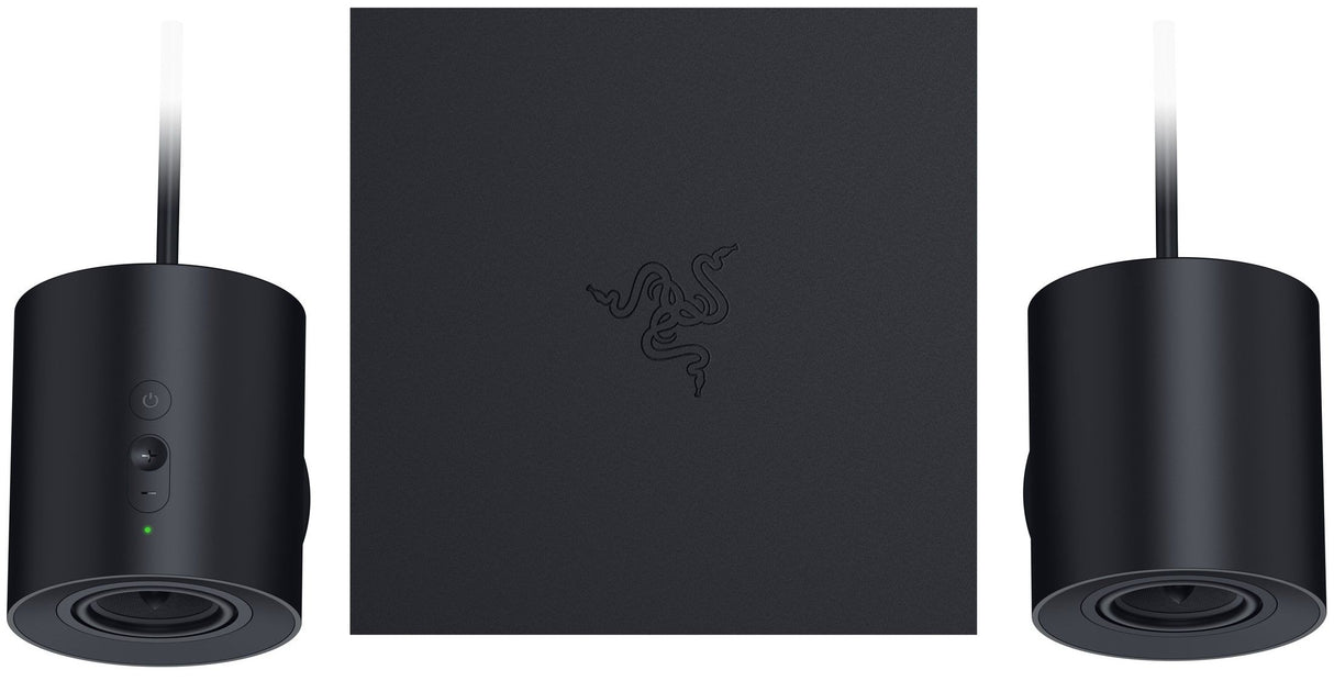 Тонколони Razer Nommo V2, Bluetooth/USB, Черен