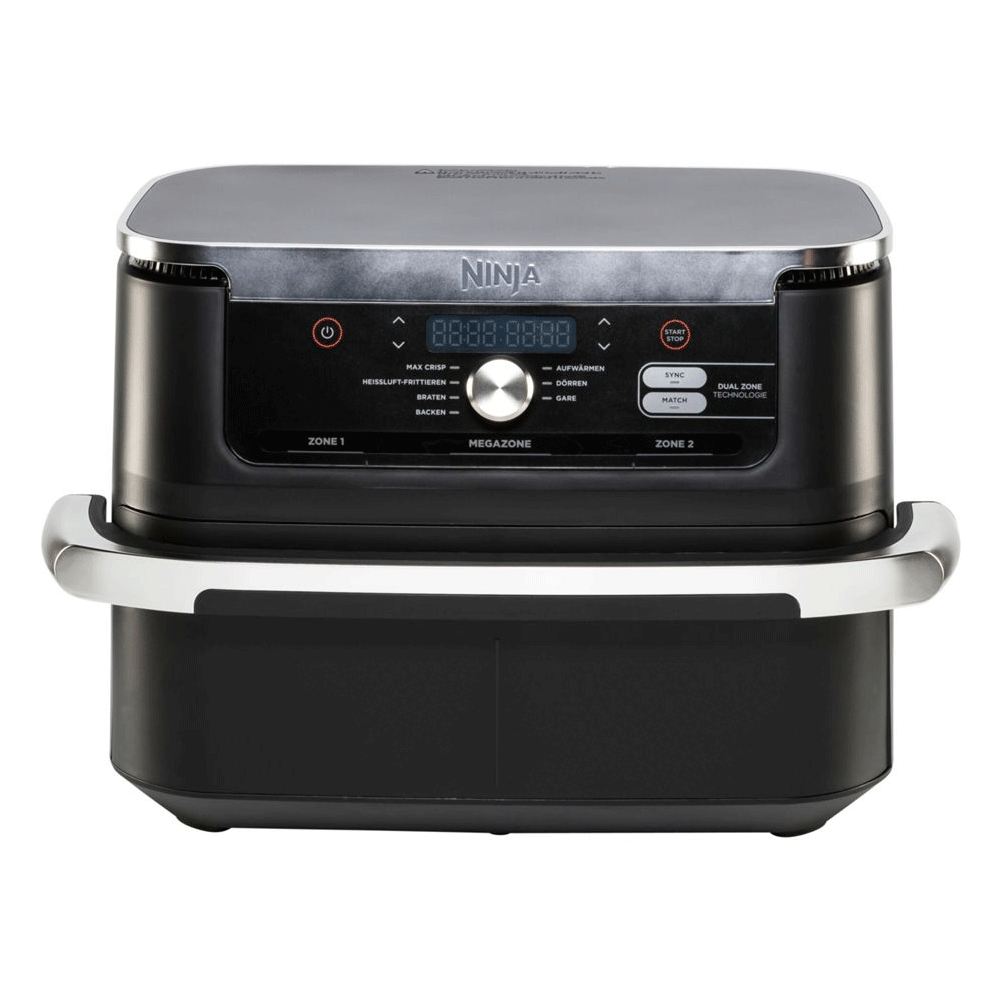 Фритюрник с горещ въздух Ninja AF500DE Foodi FlexDrawer, 2470W, 10.4 л, 7 програми, Черен