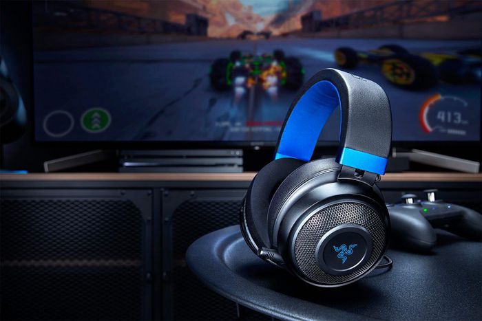 Геймърски слушалки Razer Kraken 2019, Син