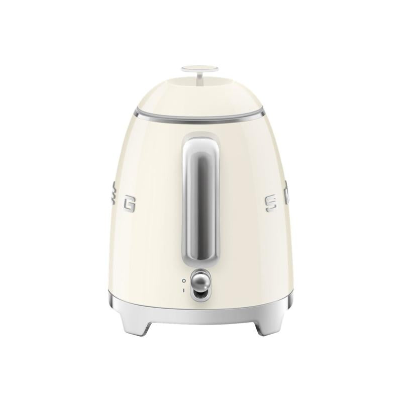 Мини електрическа кана SMEG KLF05CREU, 50's Style, 1400 W, 800 мл, Крем