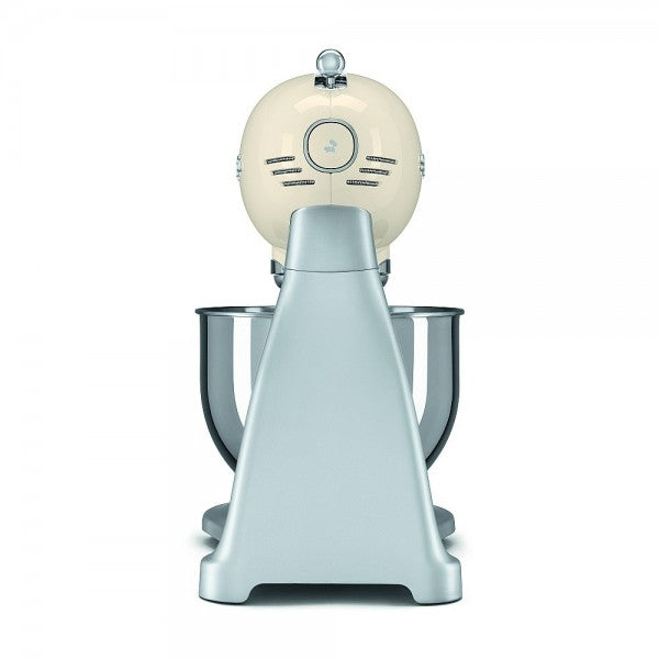Миксер с купа Smeg SMF02CREU, 800W, 4,8 л, Кремав/Сребрист