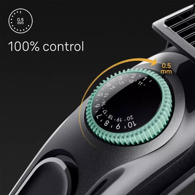 Тример за лице Braun Styler BT3421 Черен / Жизнено Зелен