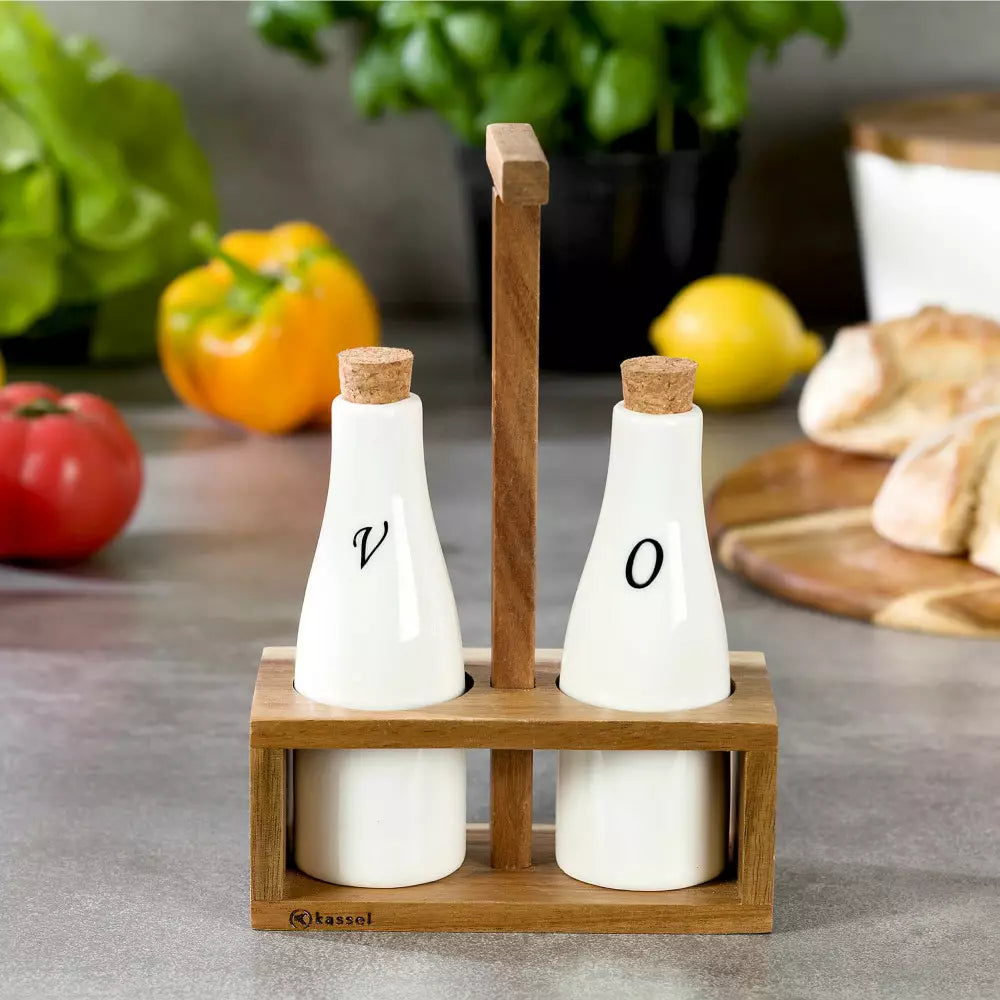 Комплект оливерник Kassel 93576, Акация, Порцелан, 3 части