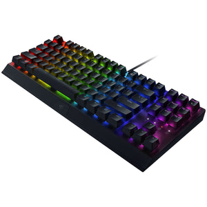 Razer BlackWidow V3 Gaming Keyboard, Green Optical Switches, Black