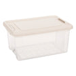 Комплект от 3 кутии за съхранение 5five Tide'n Box, PP, Прозрачни, 16 л