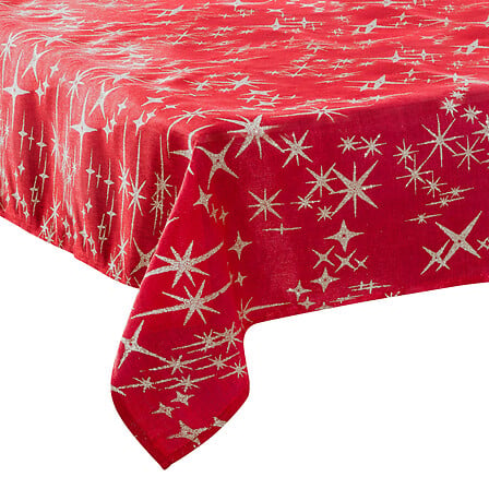 TABLECLOTH STRAGI RED 140X240