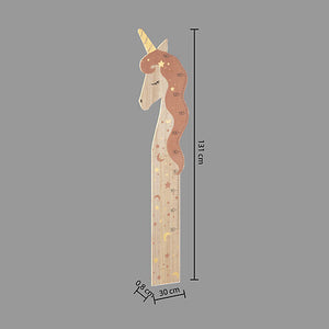 Декорация за измерване на ръст atmosphera Unicorn,140 cm, MDF