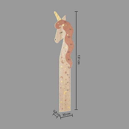 Декорация за измерване на ръст atmosphera Unicorn,140 cm, MDF