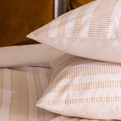 Спално бельо atmosphera Isao, Релефен памук с ефект лен