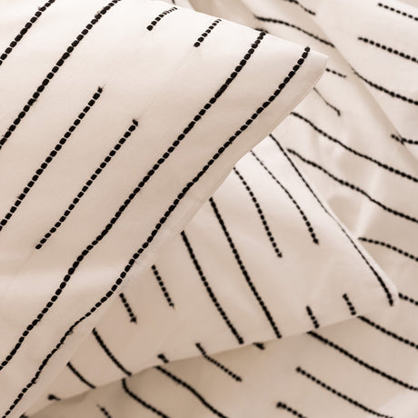 Спално бельо atmosphera Kain, Релефен памук с ефект лен