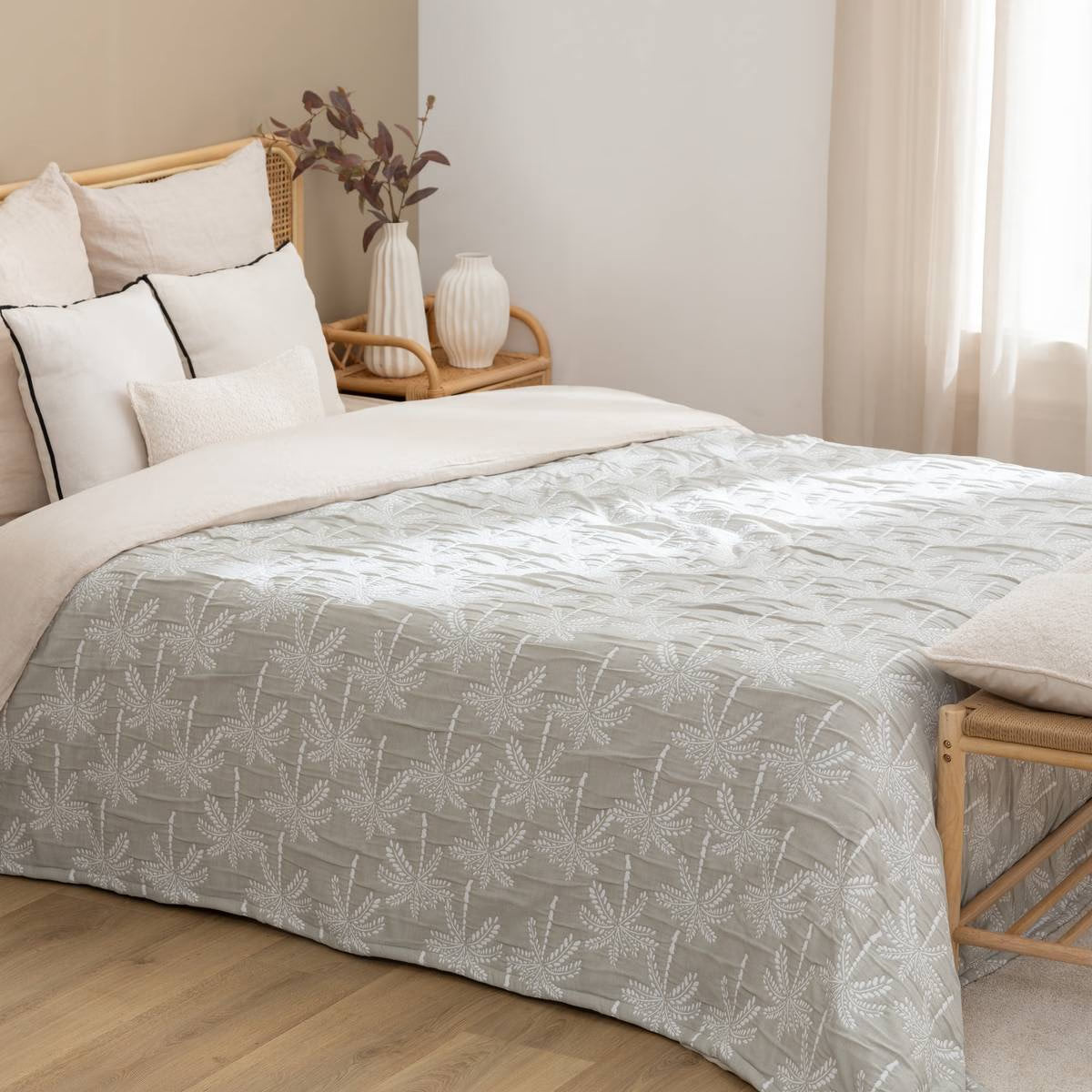 Шалте atmosphera Palm, 240x260 cm, Зелен