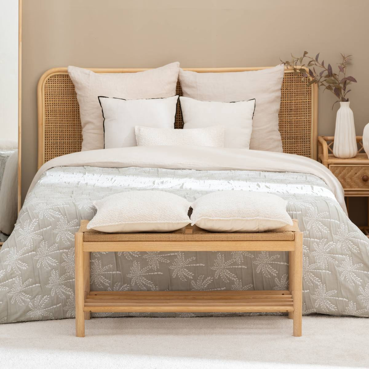 Шалте atmosphera Palm, 240x260 cm, Зелен