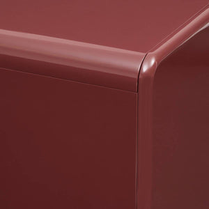 Скрин atmosphera Douglas Gloss, 2 врати, MDF, Бордо, 80 cm