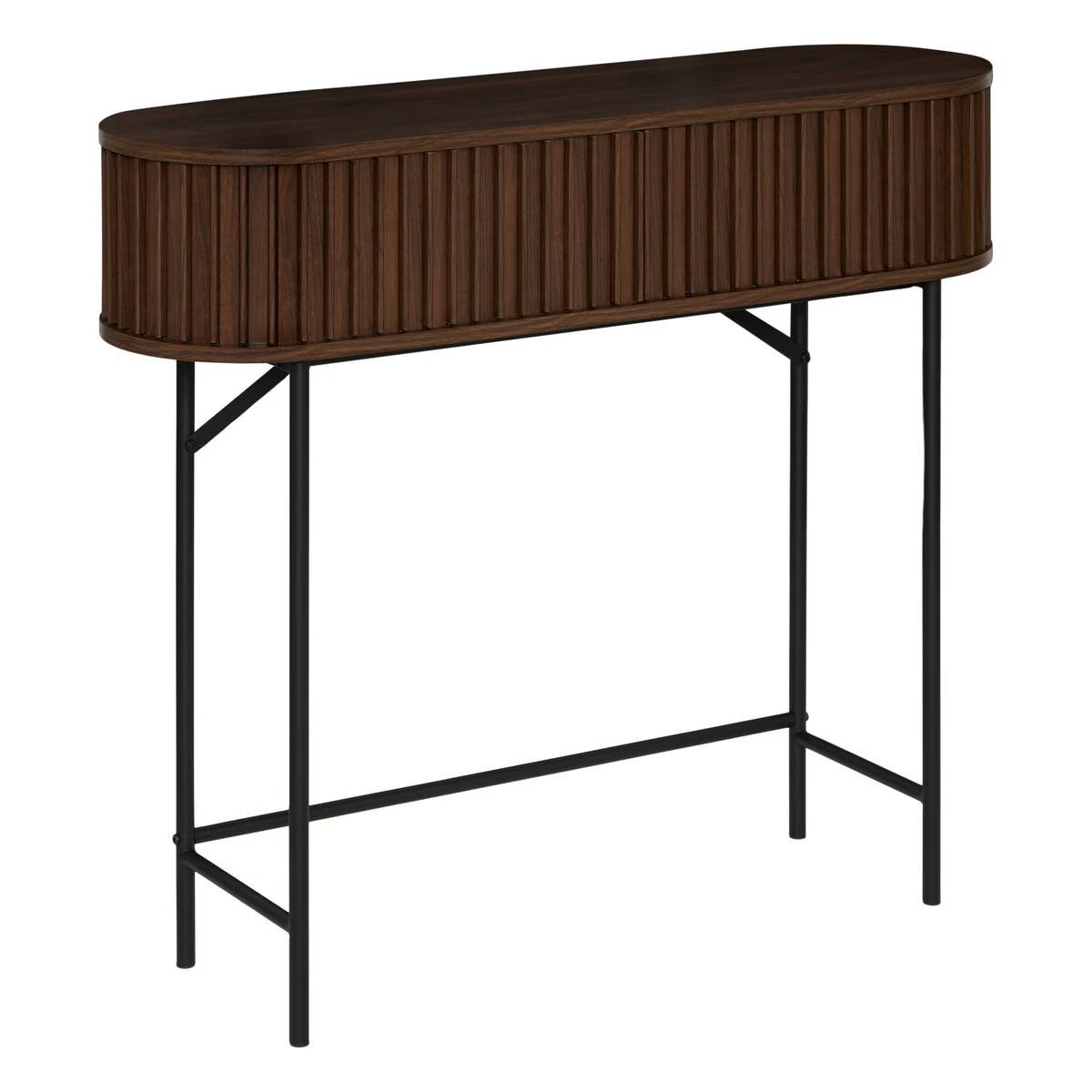 Конзолна маса atmosphera Alcove, Ефект орех, 2 врати, 100 cm