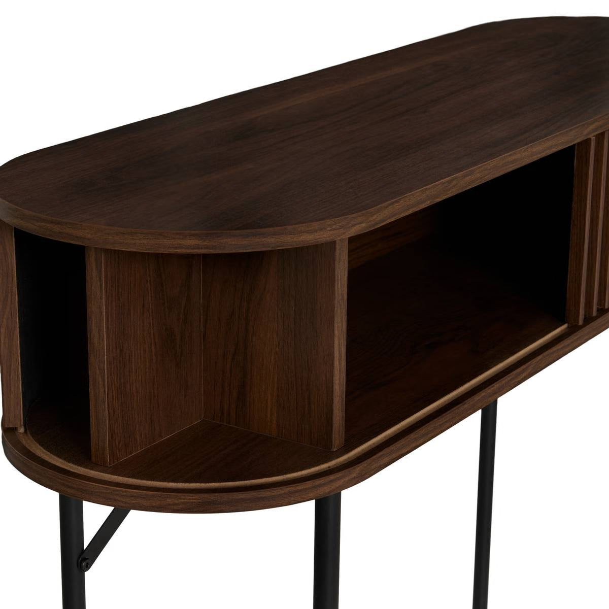 Конзолна маса atmosphera Alcove, Ефект орех, 2 врати, 100 cm