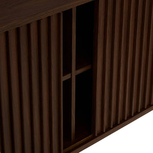 ТВ шкаф atmosphera Alcove, Ефект орех, 2 врати