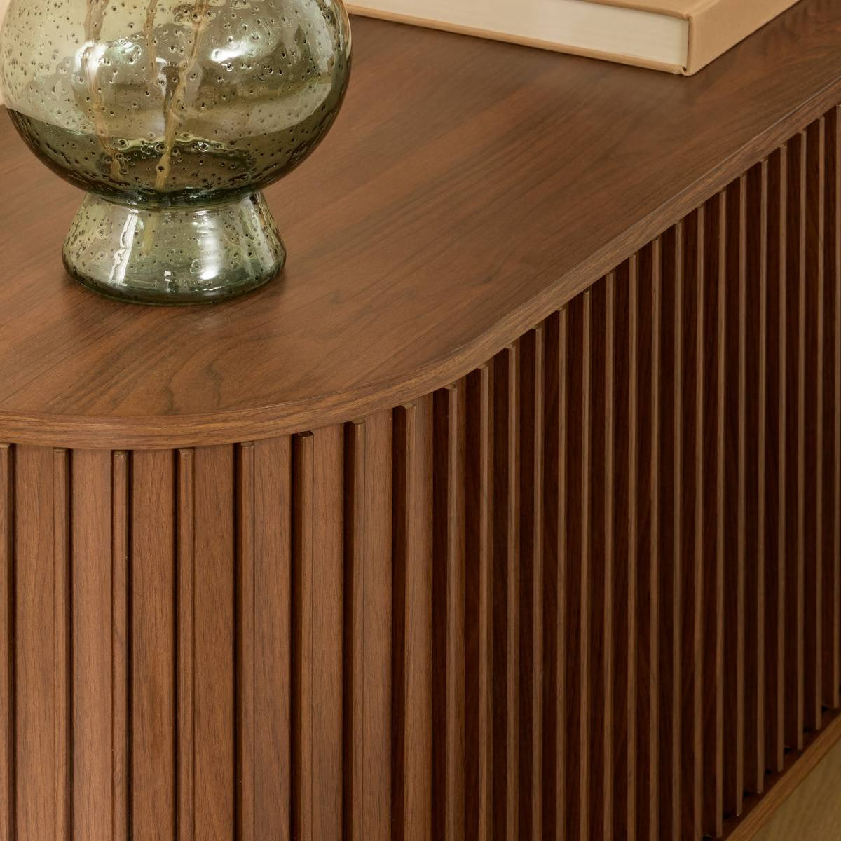 ТВ шкаф atmosphera Alcove, Ефект орех, 2 врати