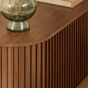 ТВ шкаф atmosphera Alcove, Ефект орех, 2 врати