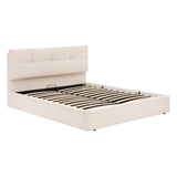 Спалня с повдигащ механизъм atmosphera Soa, 160 x 200 cm, Бял - Homesector