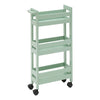 Количка с 3 нива 5five Colors, Зелен цвят Celadon