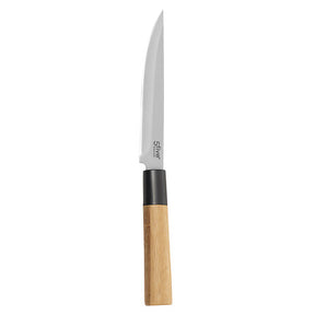 Универсален нож 5five Black Bamboo, Неръждаема стомана и бамбук, 25 cm