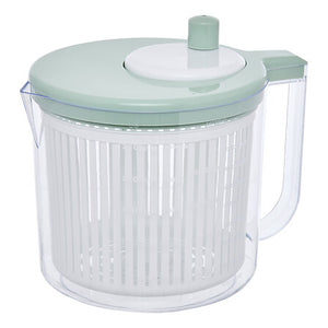 Центрофуга за салата 5five Poly, Ръчна, 2.5L, Зелена